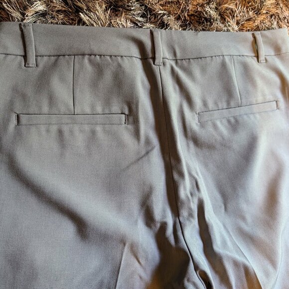 Banana Republic Factory Giovana Sculpted Bootcut Trousers Pants 8P NWOT Gray - Picture 12 of 14